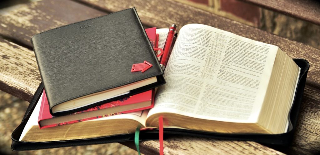 Bibles and Notebooks
