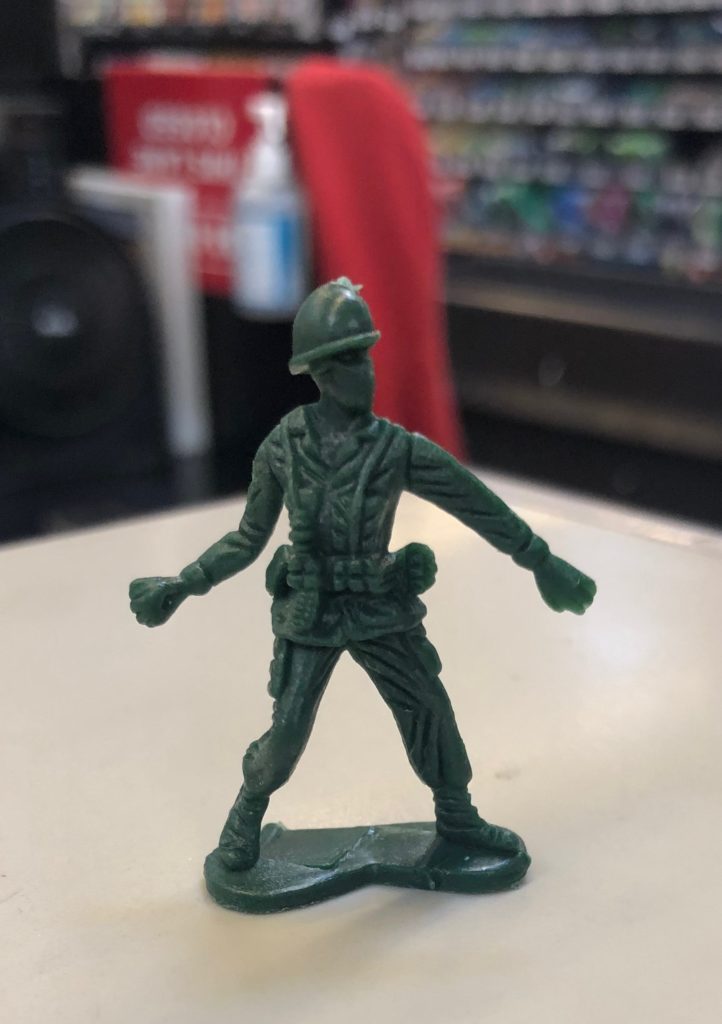 Toy Soldier at Register of HEB