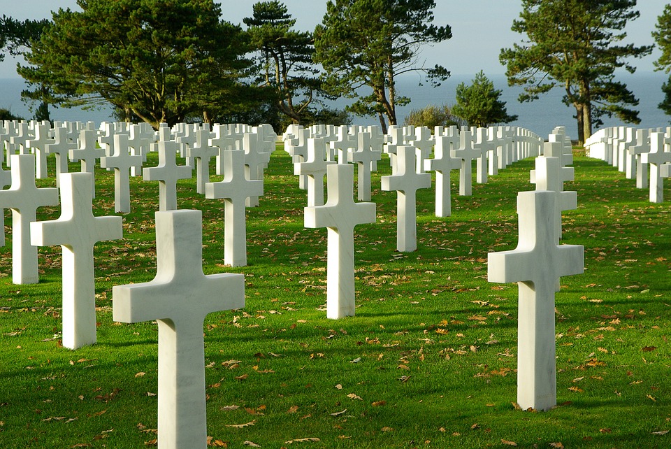 Cemetery at Normandy - D-Day