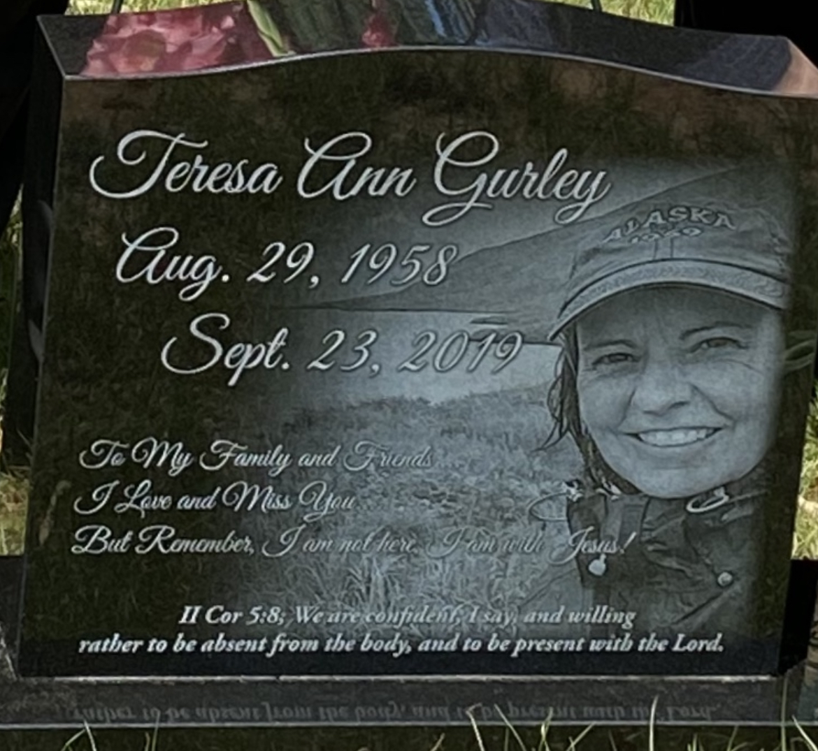 Teresa Ann Gurley Headstone