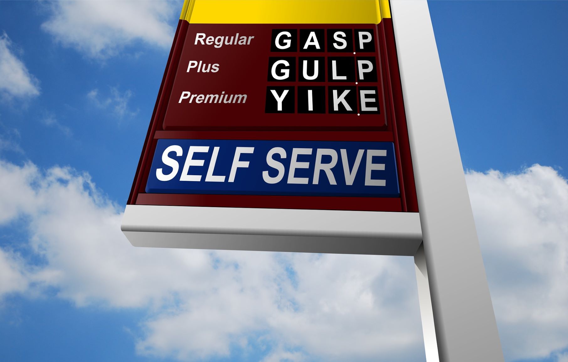 Gasp, Gulp, Yike - price of gas