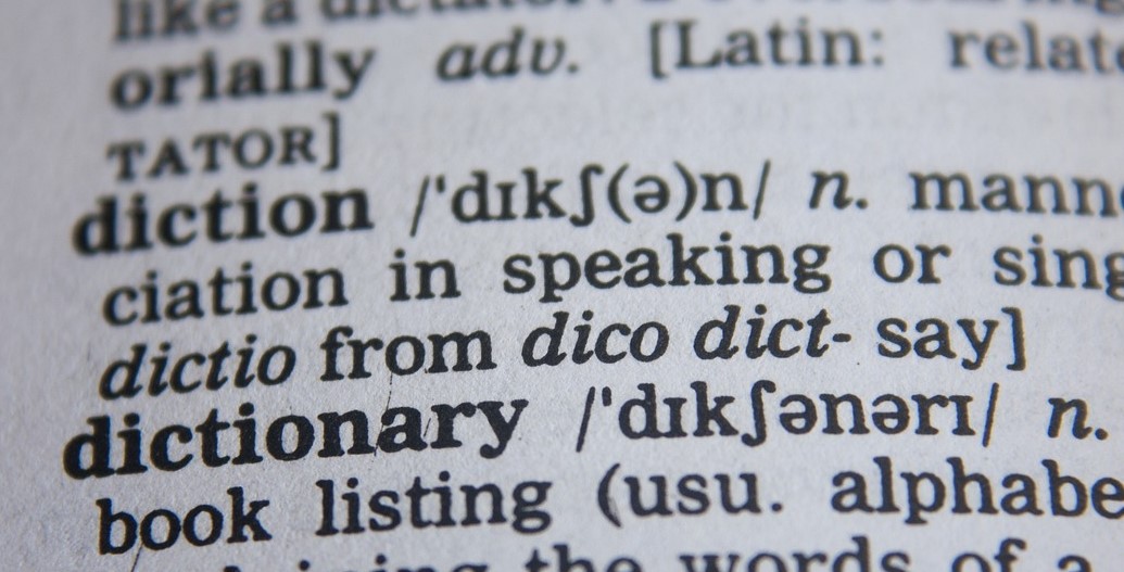 Picture of a dictionary