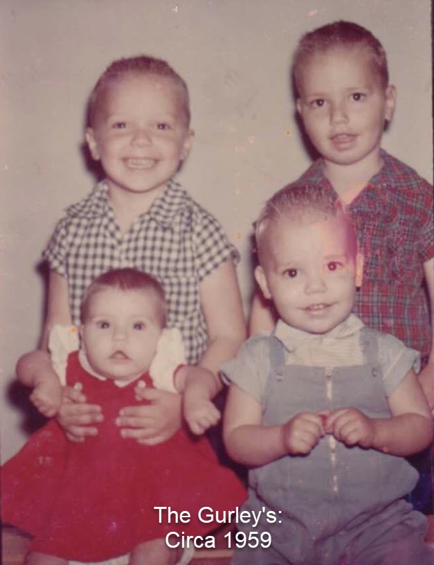 The Gurley Kids circa 1959