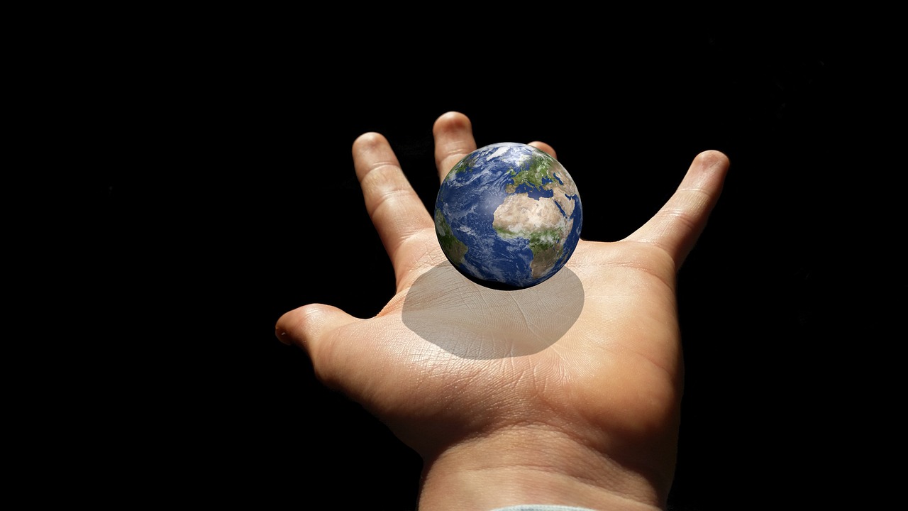 World in the hand