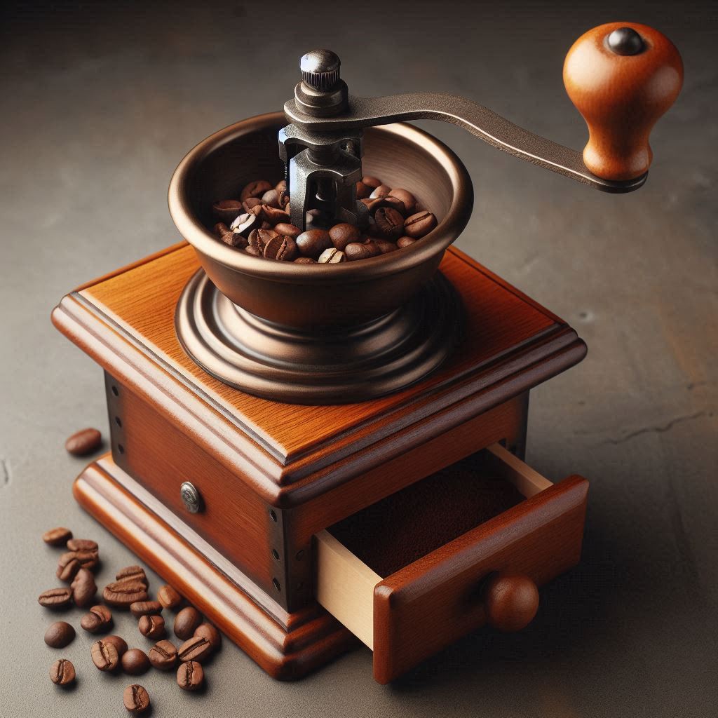 AI Coffee Grinder Image