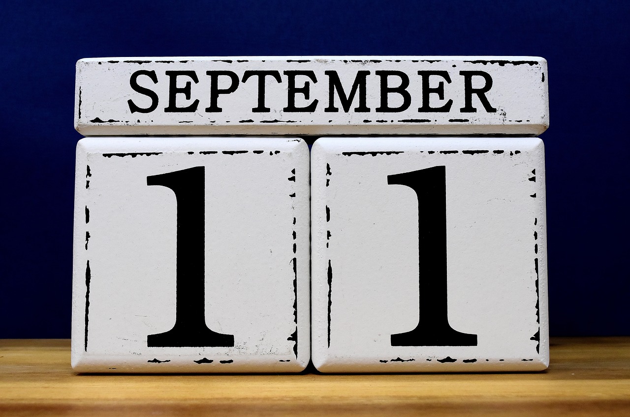 Calendar Blocks for September 11